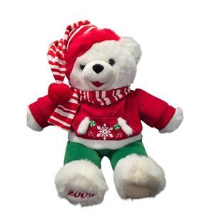 20” Christmas Teddy Bear Snowflake 2009 Dan Dee
